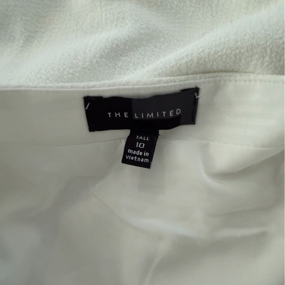 The Limited Asymmetrical White Midi Skirt - Picture 7 of 9